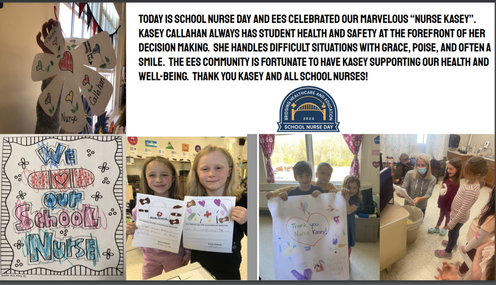 Eliot Elementary School Celebrates Nurse Kasey