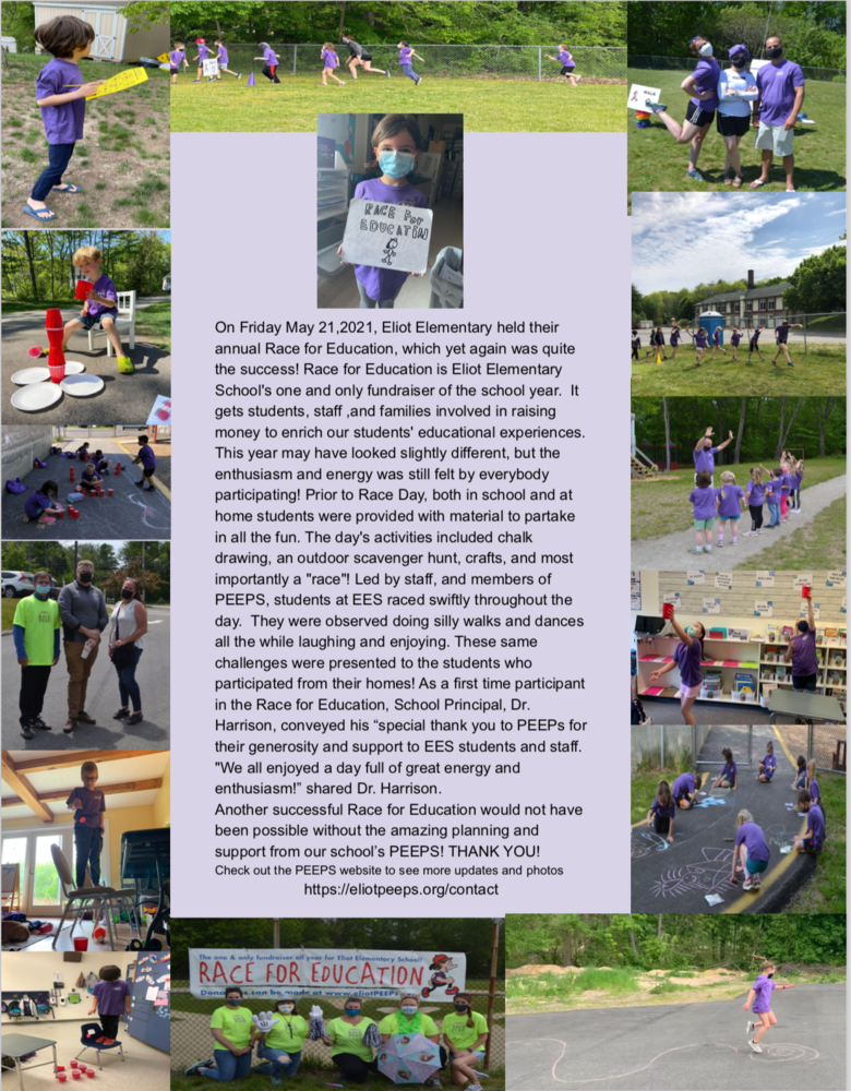 Good News from Eliot Elementary School