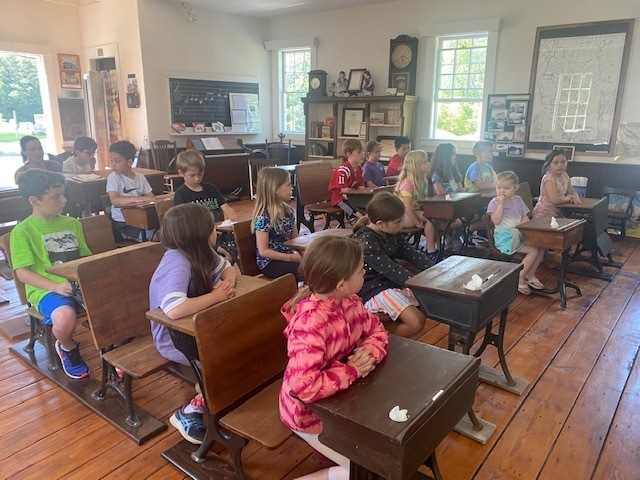 Eliot Elementary School’s Second Grade Students Visit #8 Schoolhouse