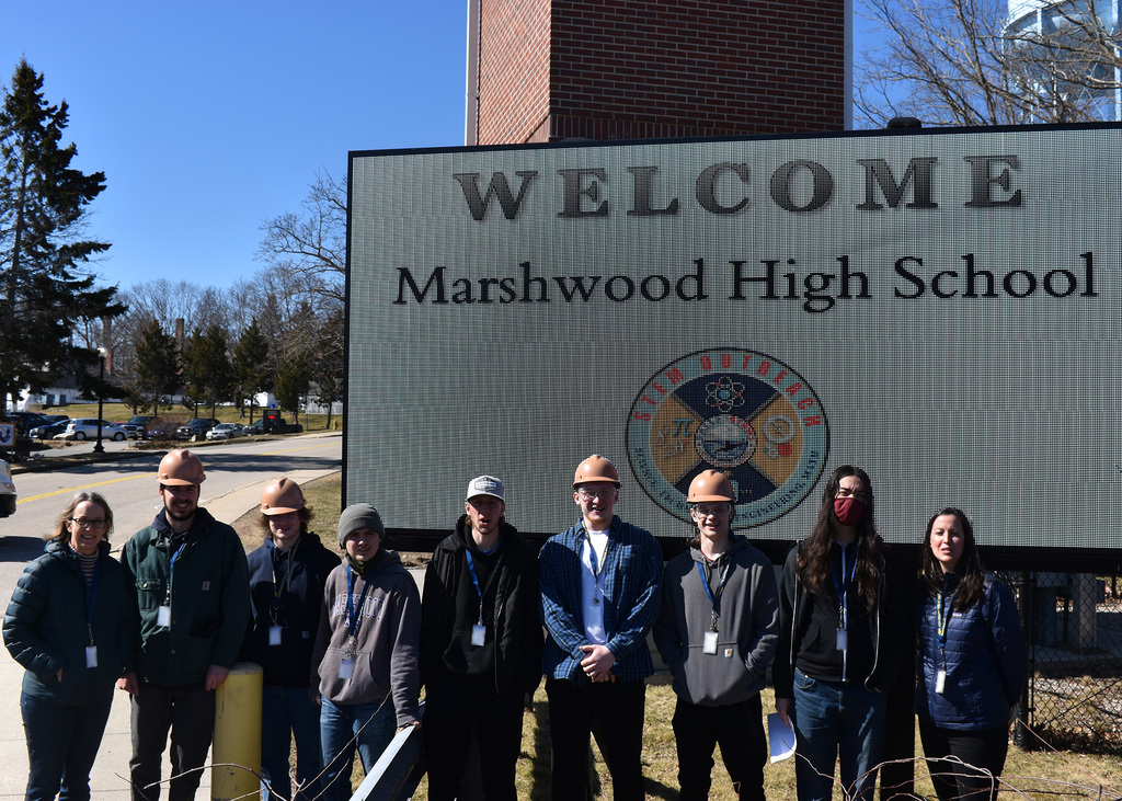 Marshwood High School Seniors Visit Portsmouth Shipyard
